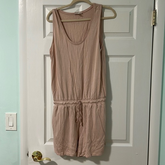 Daily Ritual Rayon Pink Romper Jumpsuit Size L - Picture 1 of 3